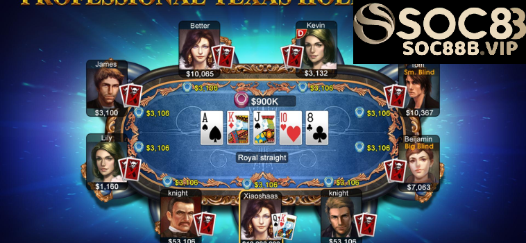 Texas poker soc88